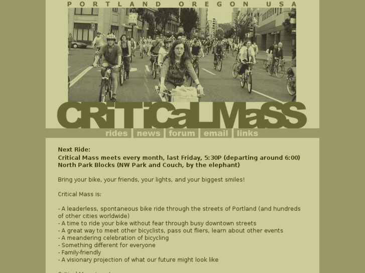 www.rosecitycriticalmass.org