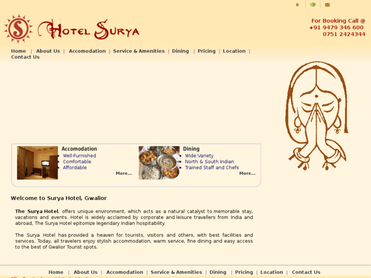 www.thesuryahotel.com