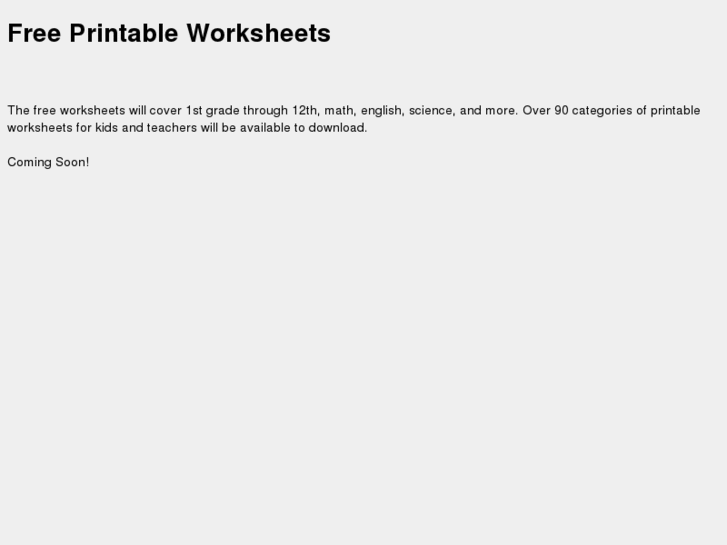 www.worksheetsworksheets.com