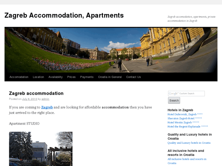 www.zagrebaccommodation.info