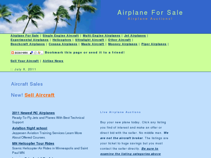 www.airplaneforsale.tv