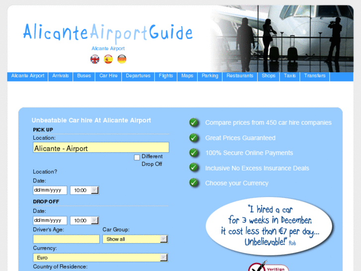 www.alicanteairport.info