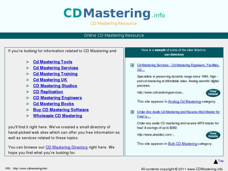 www.cdmastering.info