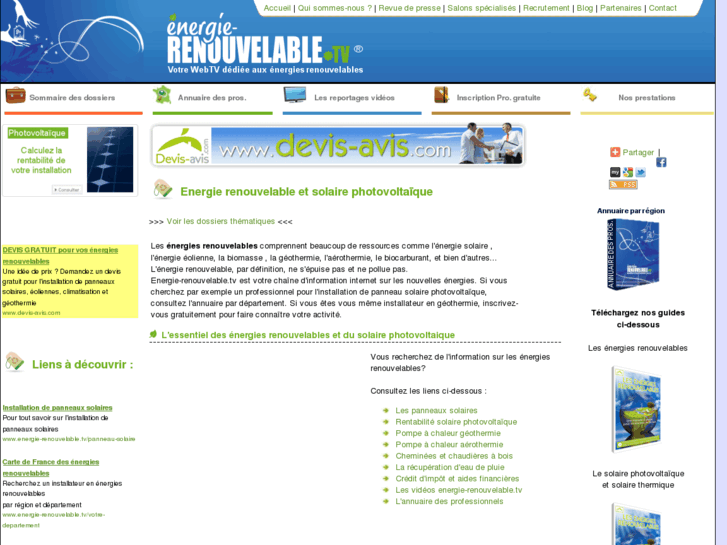 www.energie-renouvelable.tv