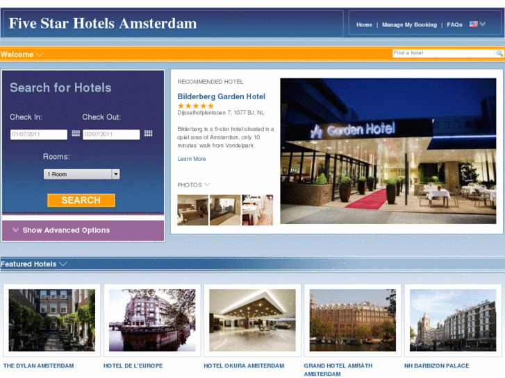 www.fivestarhotelsamsterdam.com