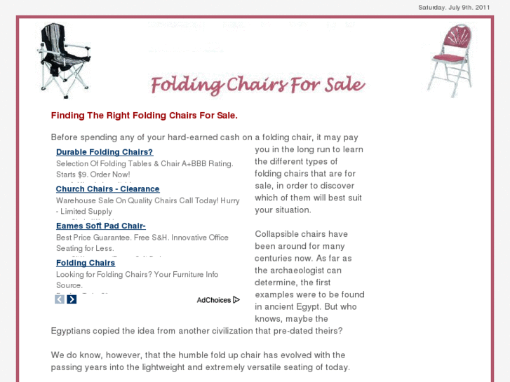 www.foldingchairsforsale.net