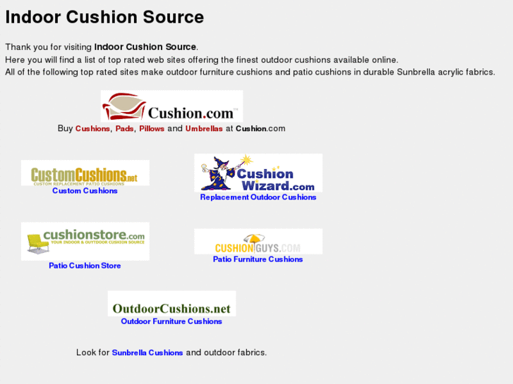 www.indoorcushionsource.com