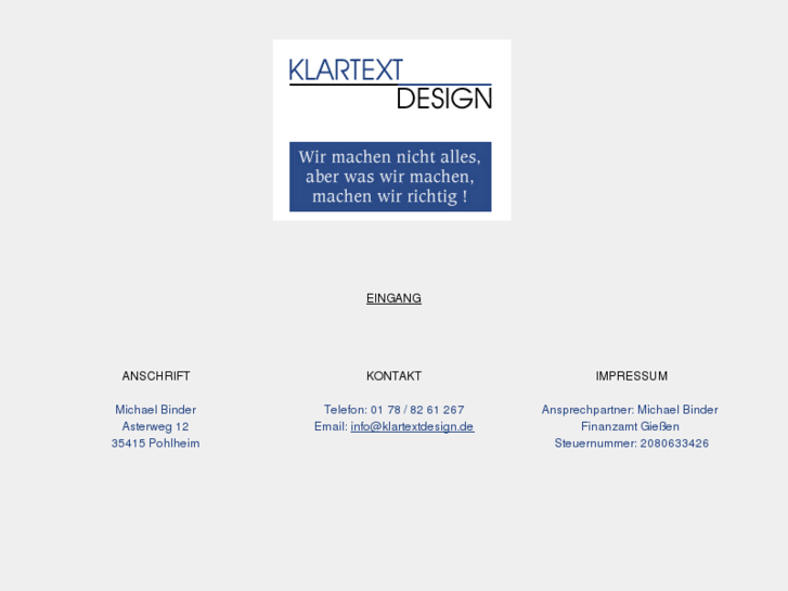 www.klartextdesign.de