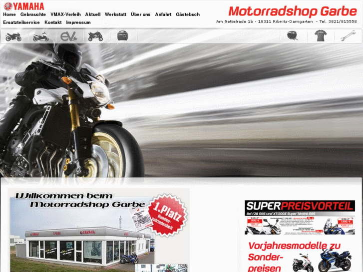 www.motorradshop-garbe.de