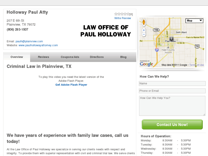 www.paulhollowayattorney.com