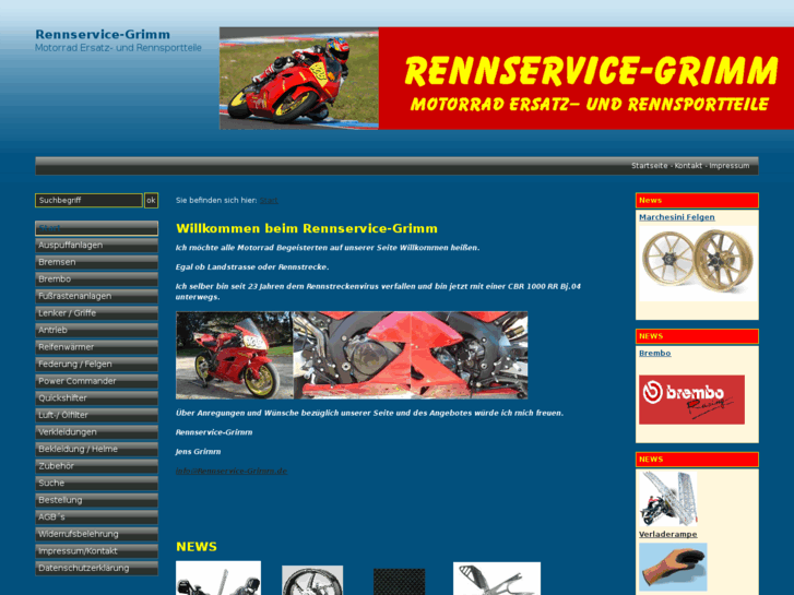 www.rennservice-grimm.de