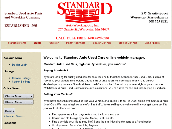 www.standardautousedcars.com