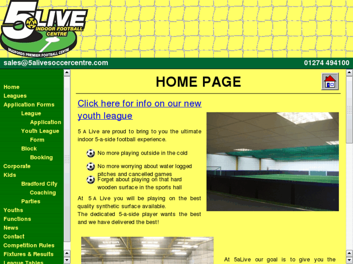 www.5alivesoccercentre.com