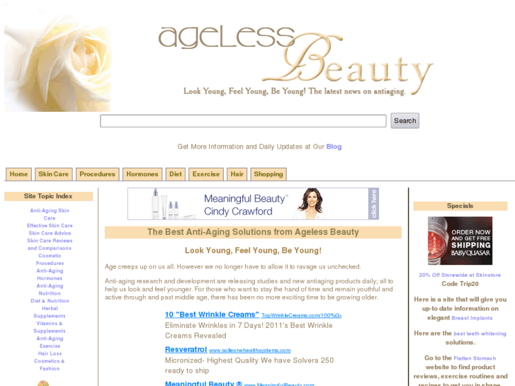 www.ageless-beauty.com