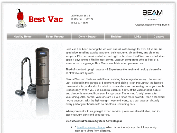 www.builtinvacuumil.com