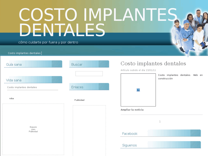 www.costoimplantesdentales.es