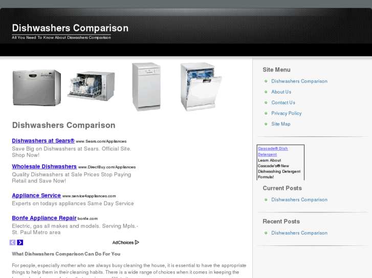 www.dishwasherscomparison.net