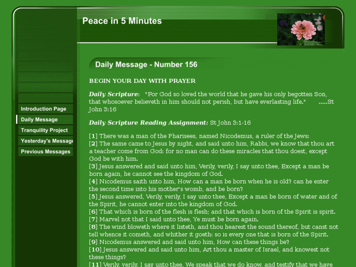 www.peacein5minutes.com