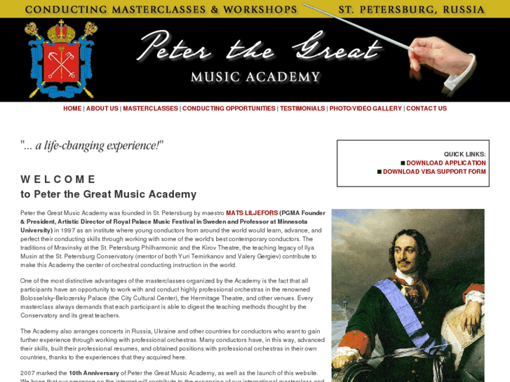 www.peterthegreatmusicacademy.com