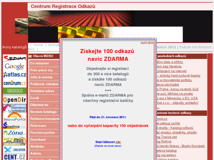 www.registraceodkazu.cz