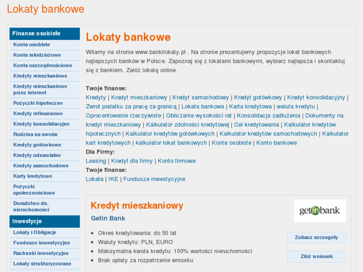 www.bankilokaty.pl