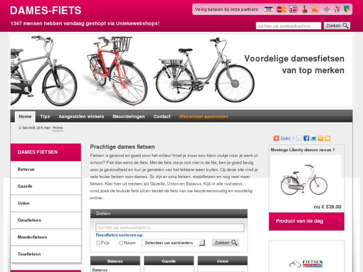 www.dames-fiets.com