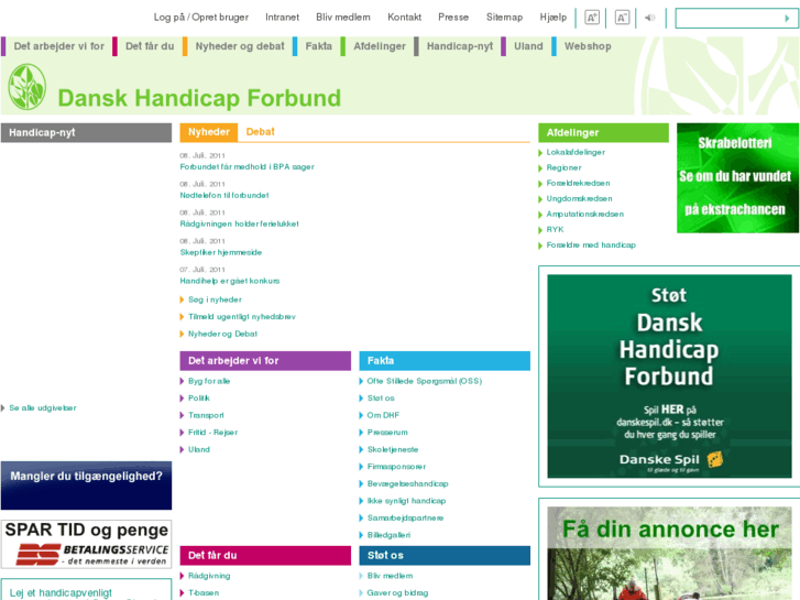 www.danskhandicapforbund.dk