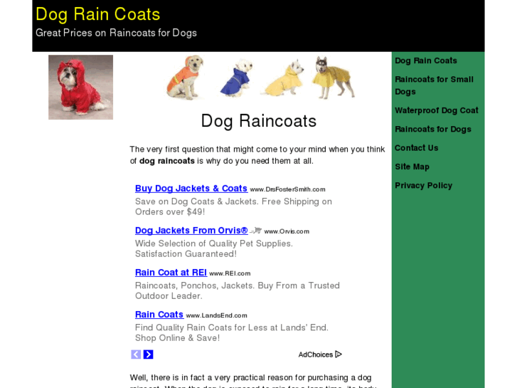 www.dog-raincoats.com