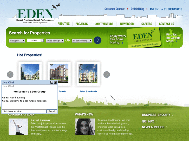 www.edengroup.in