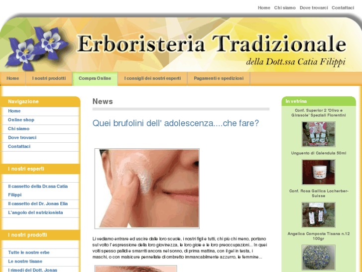 www.erboristeriatradizionale.it