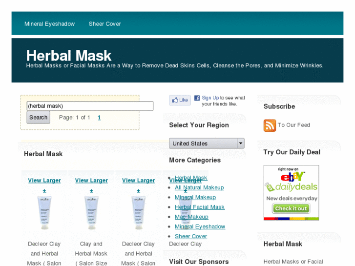 www.herbalmask.com