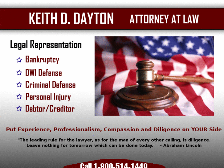 www.keithdaytonlawoffice.com