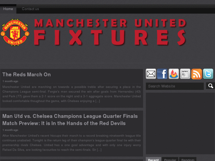 www.manutdfixtures.com