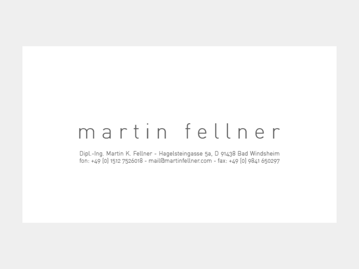 www.martinfellner.com