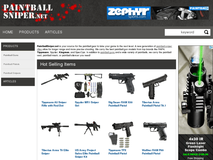 www.paintballsniper.net