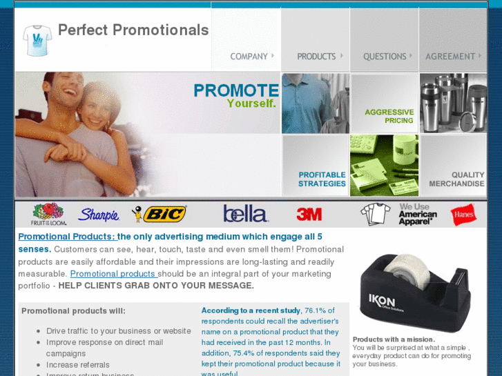 www.perfectpromotionals.com