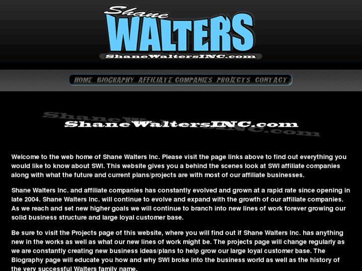 www.shanewaltersinc.com