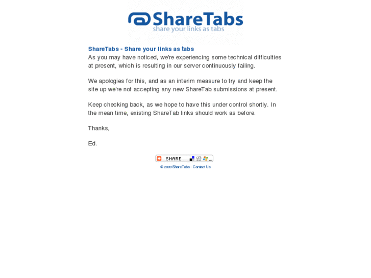 www.sharetabs.com