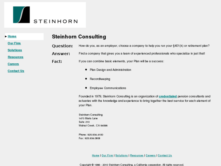 www.steinhorn.com