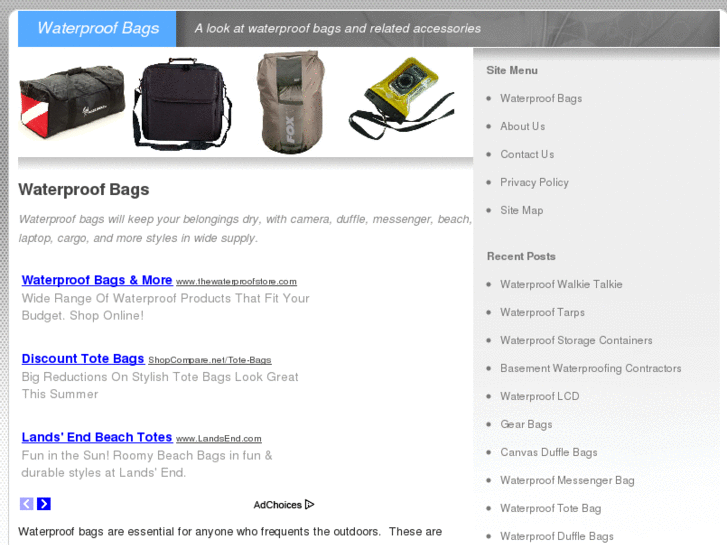 www.waterproofbags.org