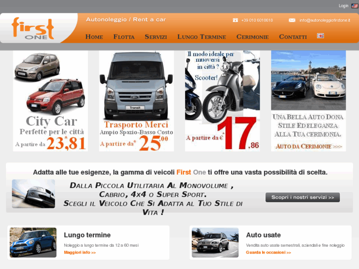 www.autonoleggiofirstone.it