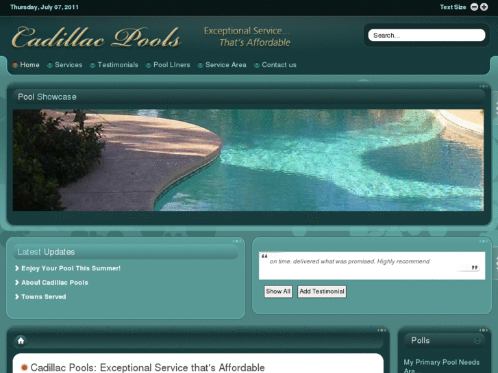 www.cadillacpools.com