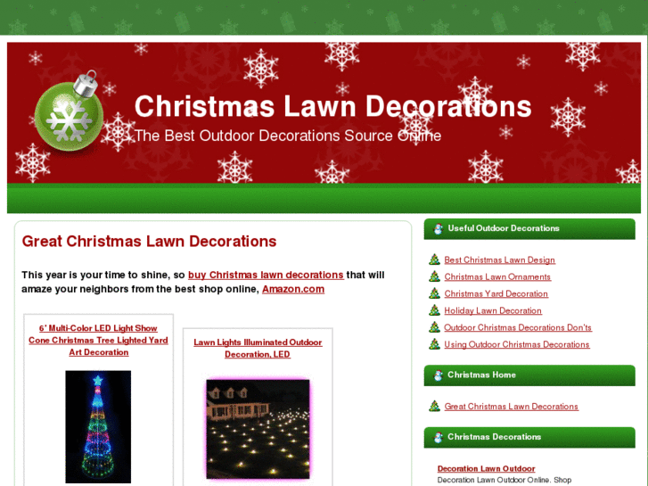 www.christmaslawndecoration.net