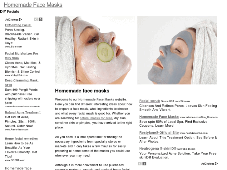 www.homemadefacemasks.org