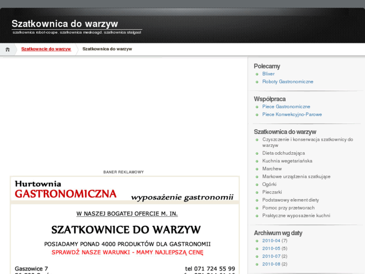www.szatkownicadowarzyw.pl