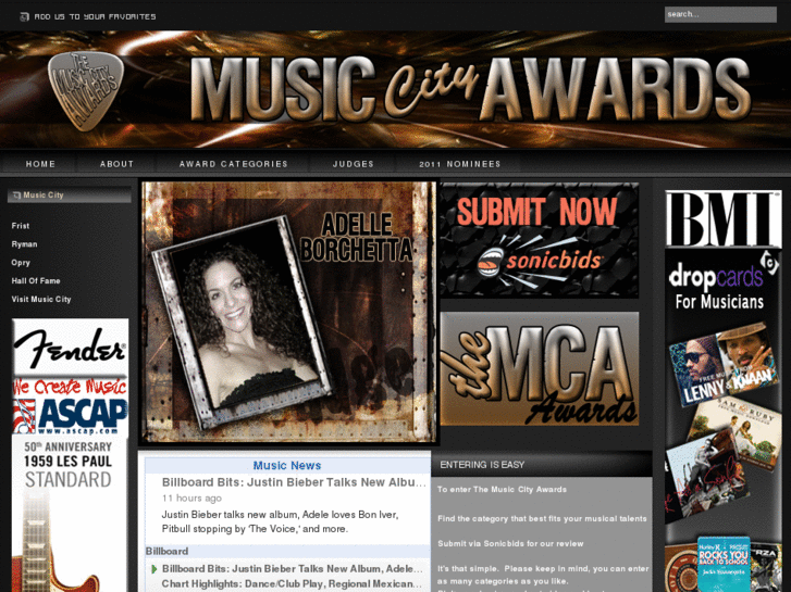 www.themusiccityawards.com