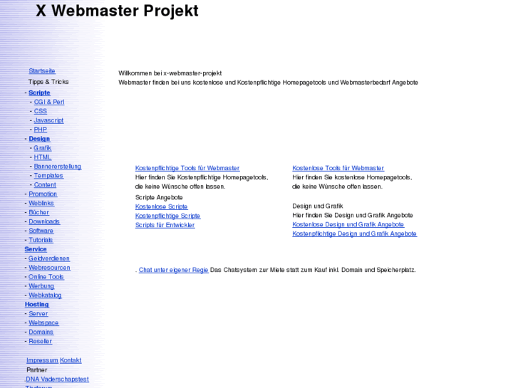 www.x-webmaster-projekt.de