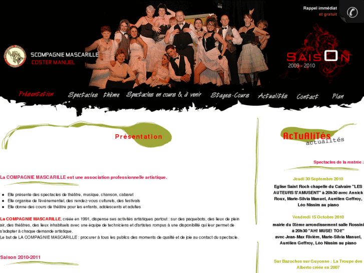 www.compagnie-mascarille.com