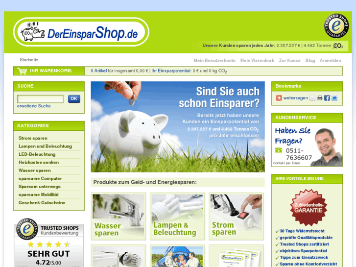 www.dereinsparshop.de