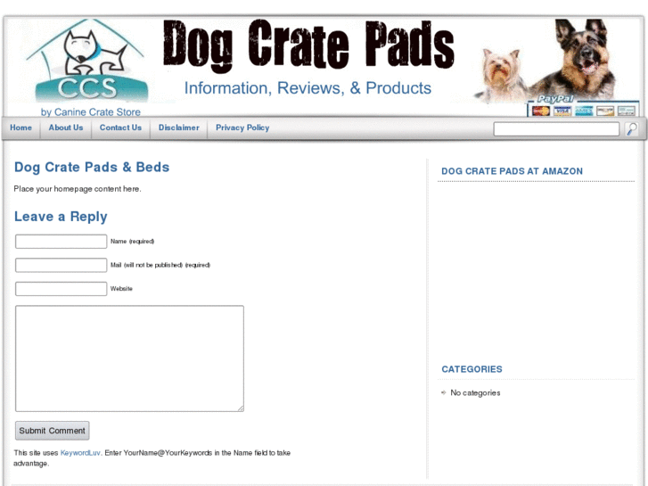 www.dogcratepads.net